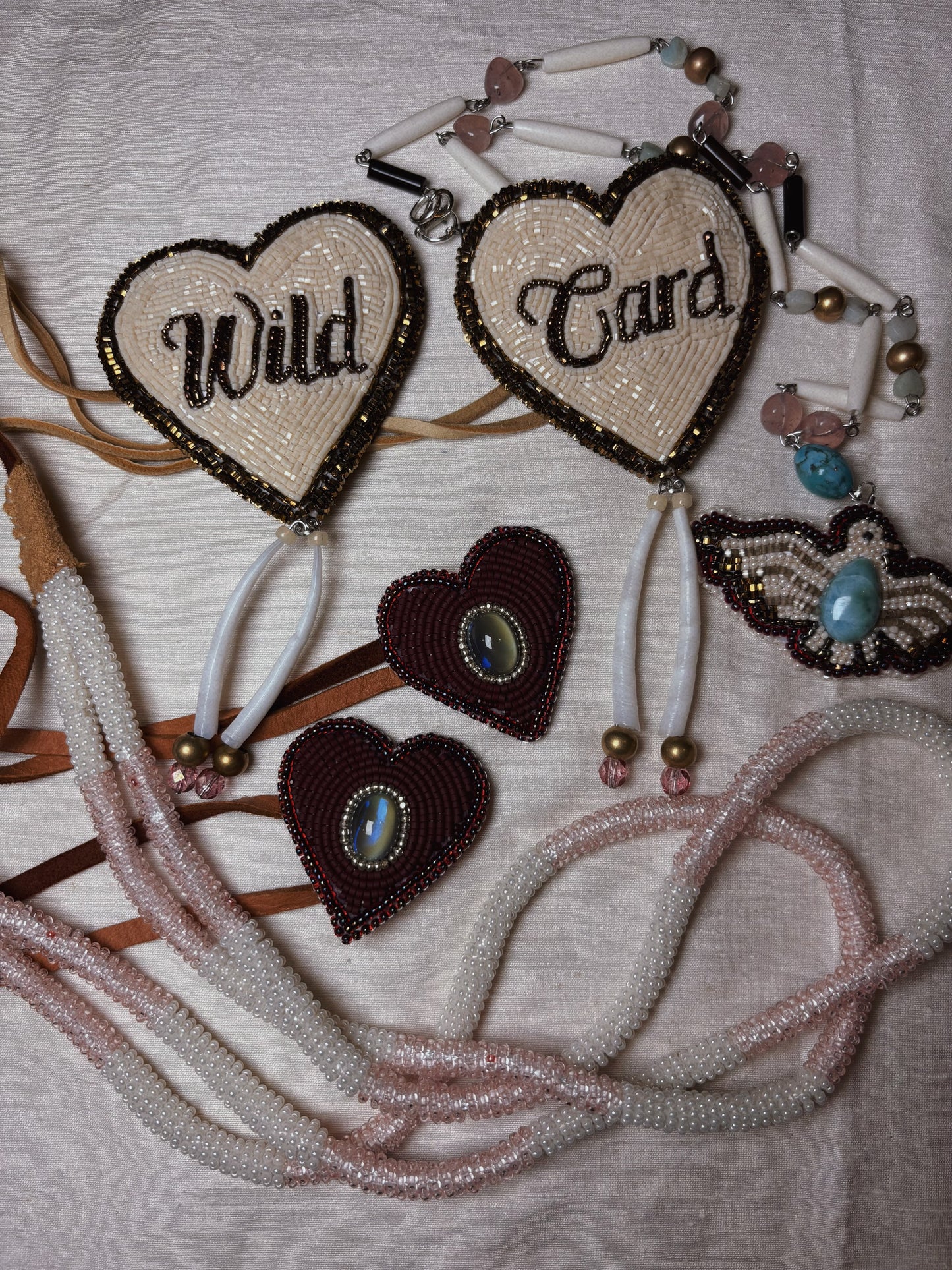 Queen of Hearts Hair-ties