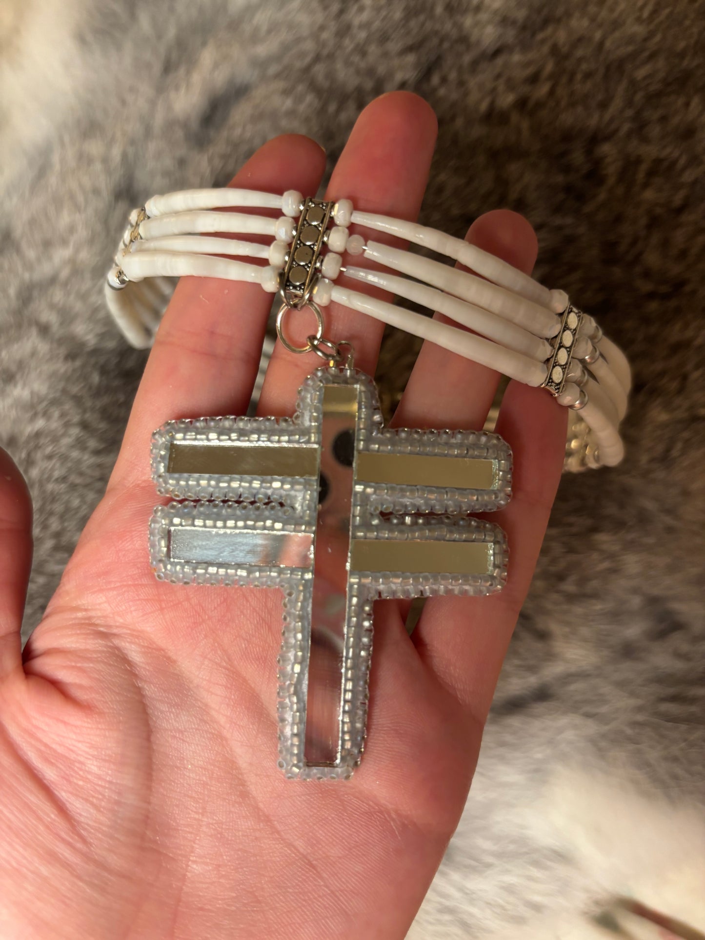 Mirrored Dragonfly Necklace