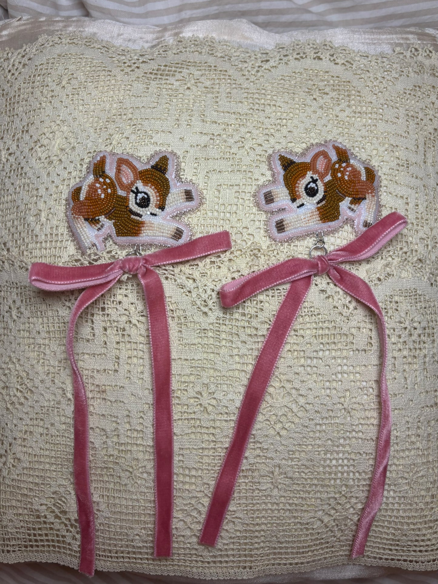 Bambi Beaded Hairties
