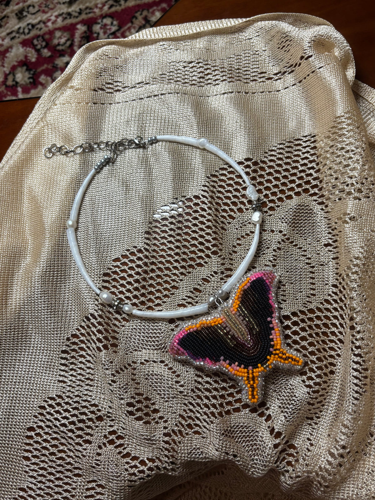 Tropical Butterfly Necklace