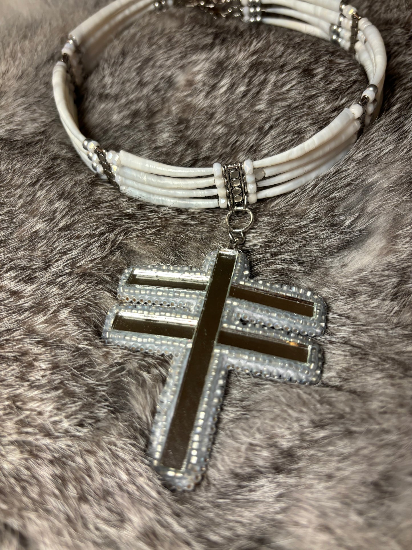 Mirrored Dragonfly Necklace