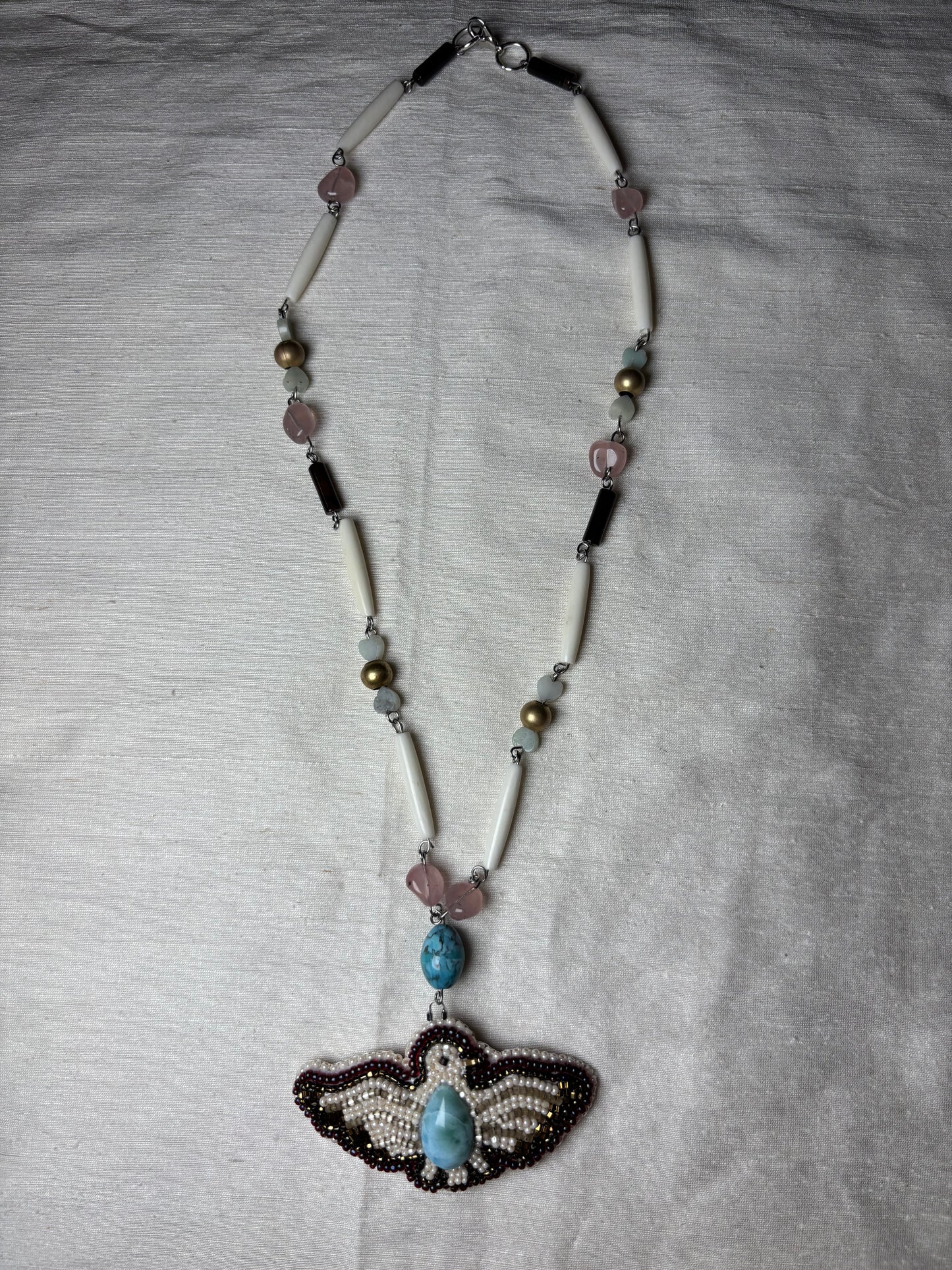 Thunderbird Beaded Necklace