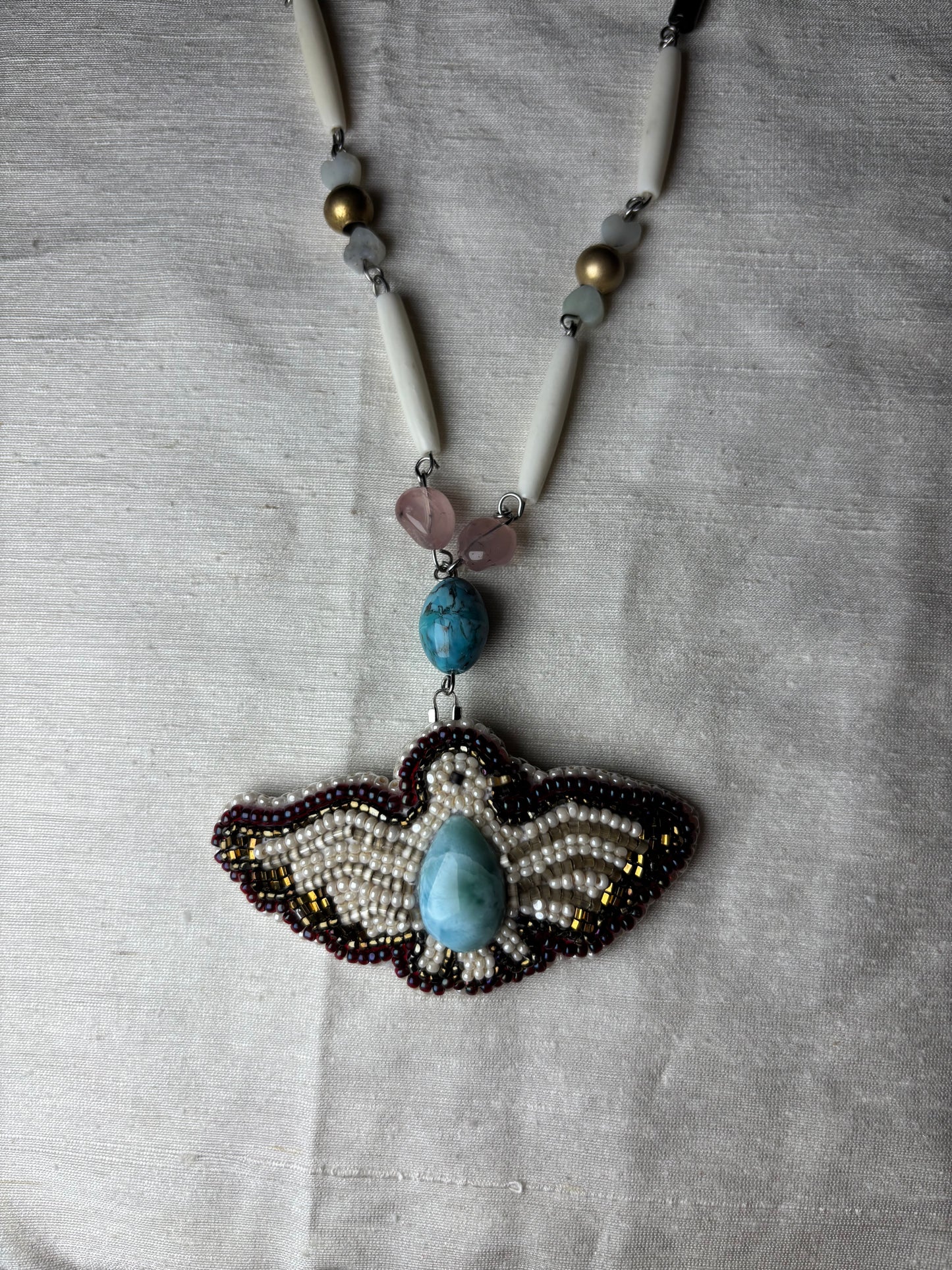Thunderbird Beaded Necklace