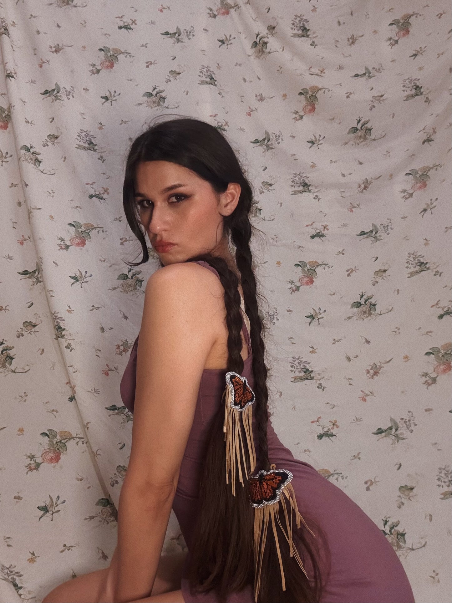 Fringe Butterfly Hairties